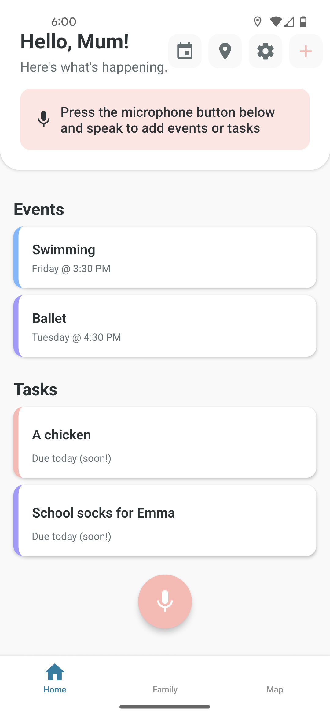 App preview on mobile phone